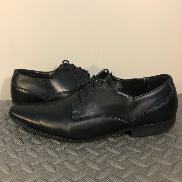Calvin Klein Other - Calvin Klein Men’s Black Leather Dress Shoe